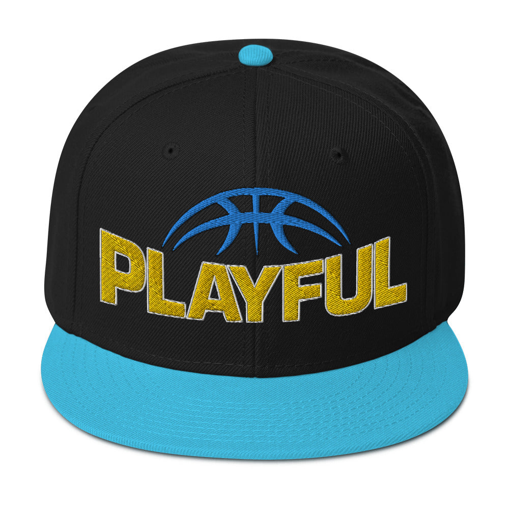 Playful Sky Snapback Hat