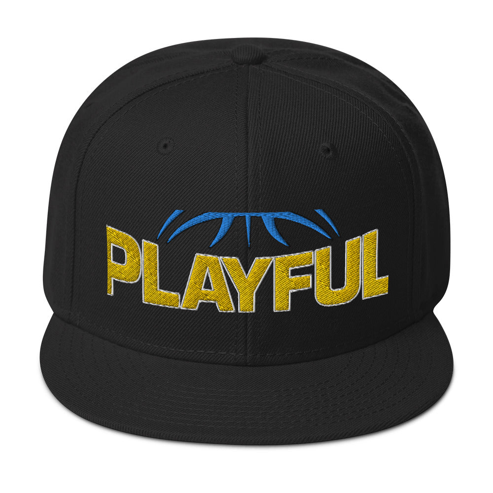 Playful Sky Snapback Hat