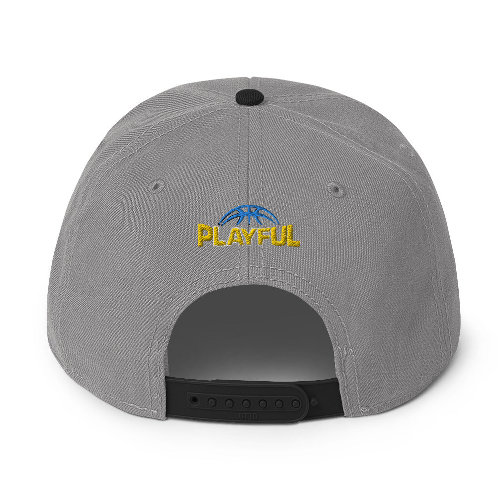 Playful Sky Snapback Hat
