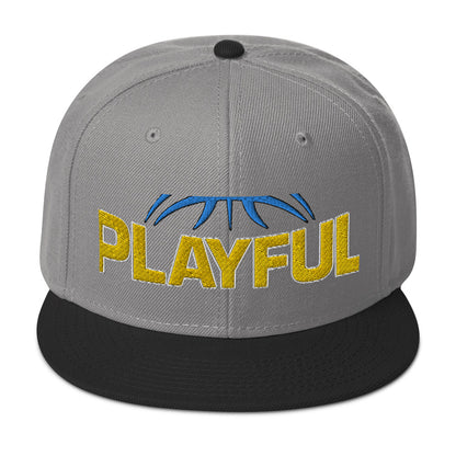 Playful Sky Snapback Hat