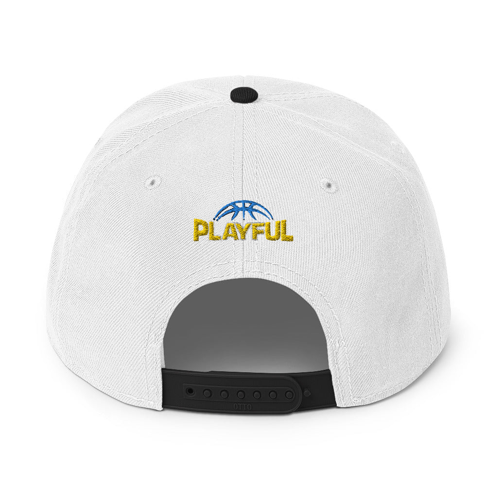 Playful Sky Snapback Hat