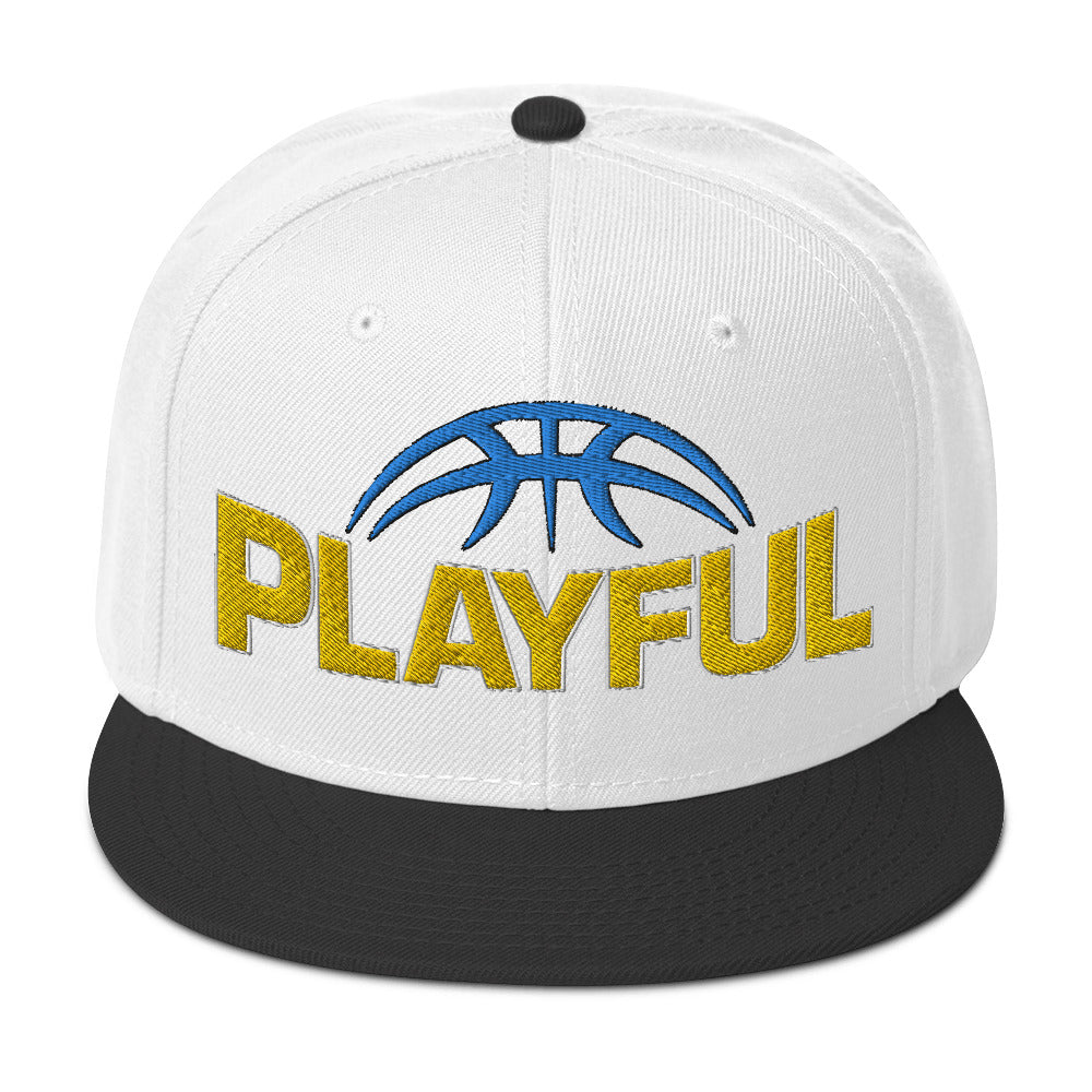 Playful Sky Snapback Hat