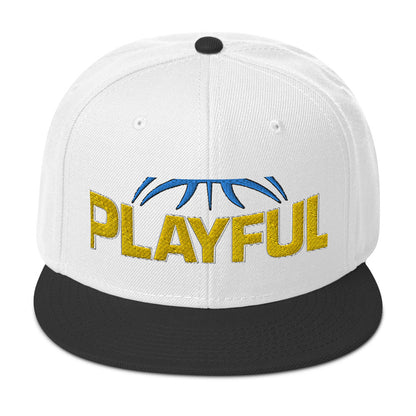 Playful Sky Snapback Hat