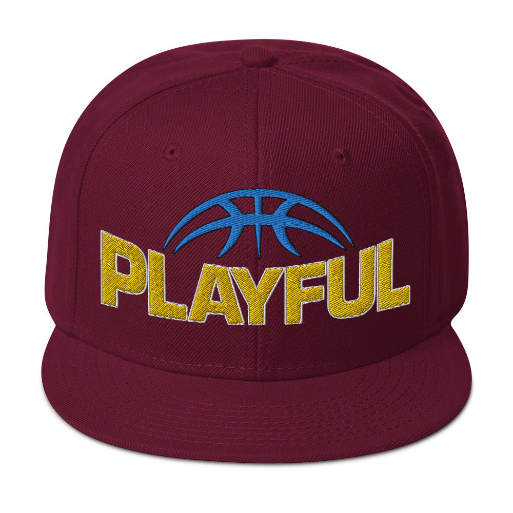 Playful Sky Snapback Hat