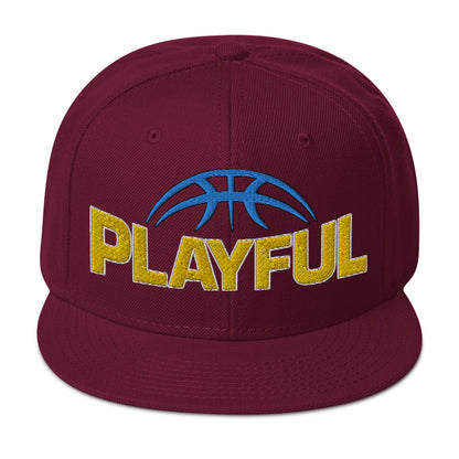 Playful Sky Snapback Hat