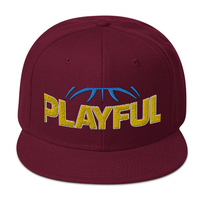 Playful Sky Snapback Hat