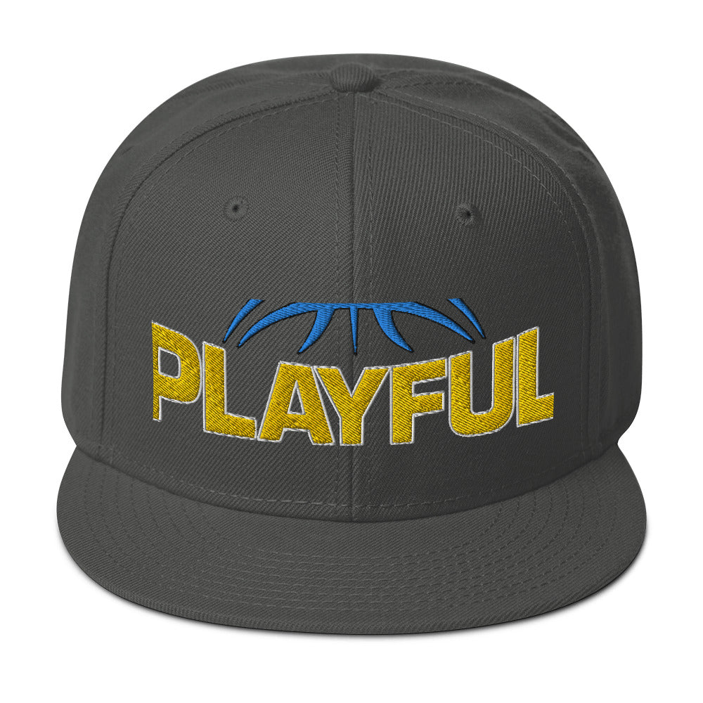 Playful Sky Snapback Hat