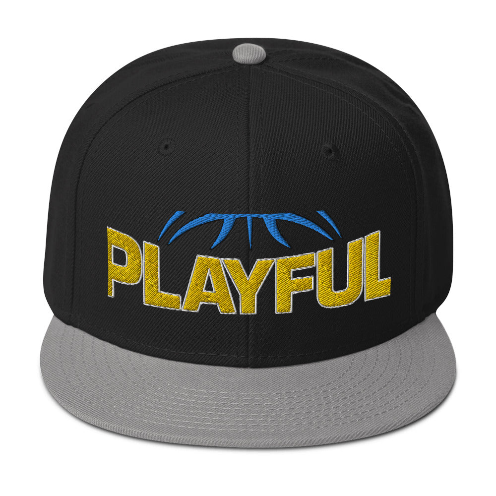 Playful Sky Snapback Hat