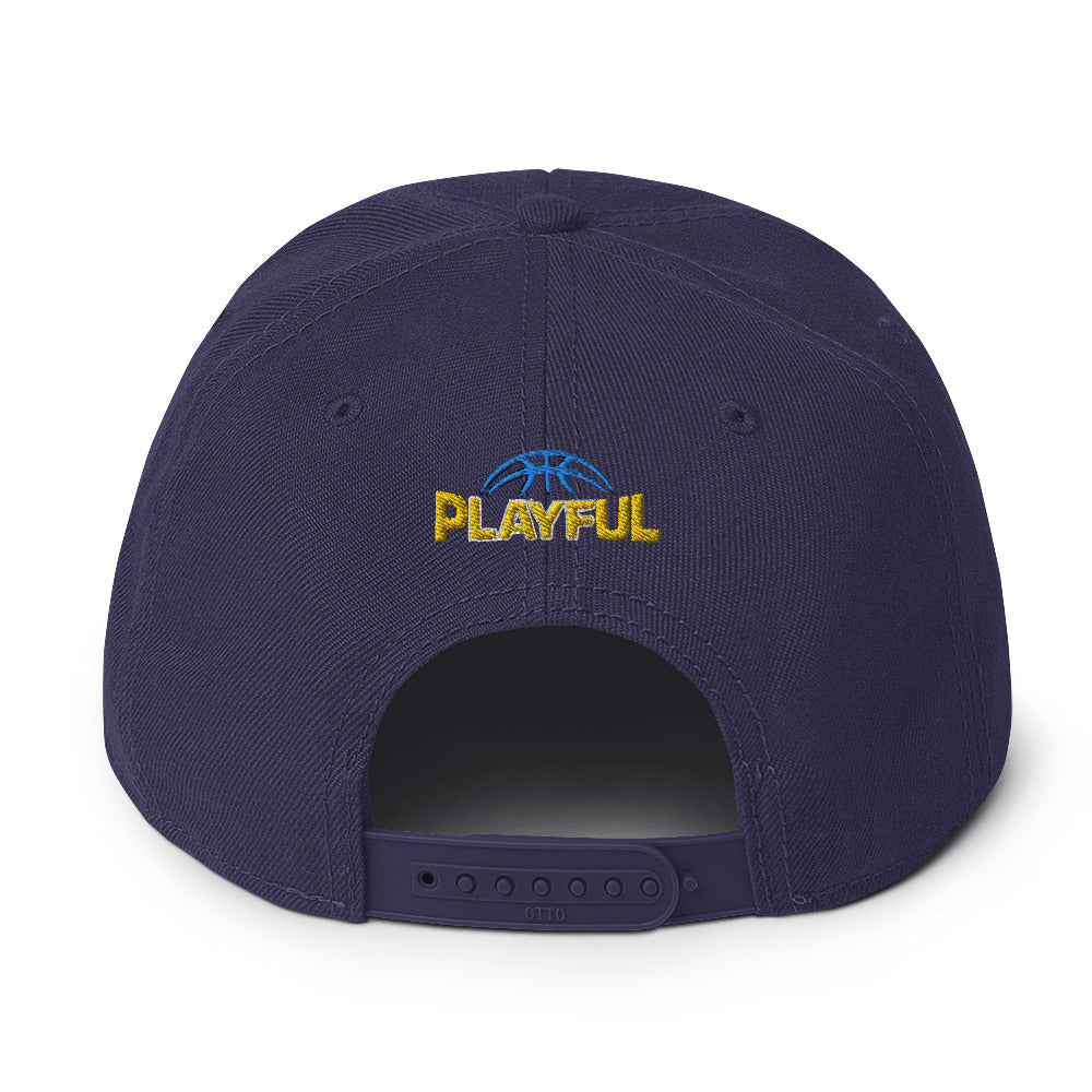 Playful Sky Snapback Hat