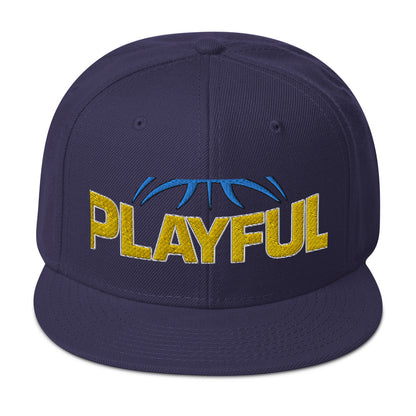 Playful Sky Snapback Hat