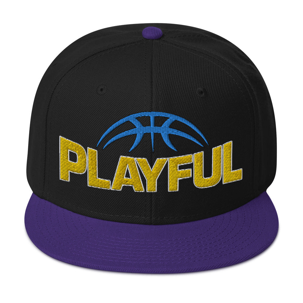 Playful Sky Snapback Hat