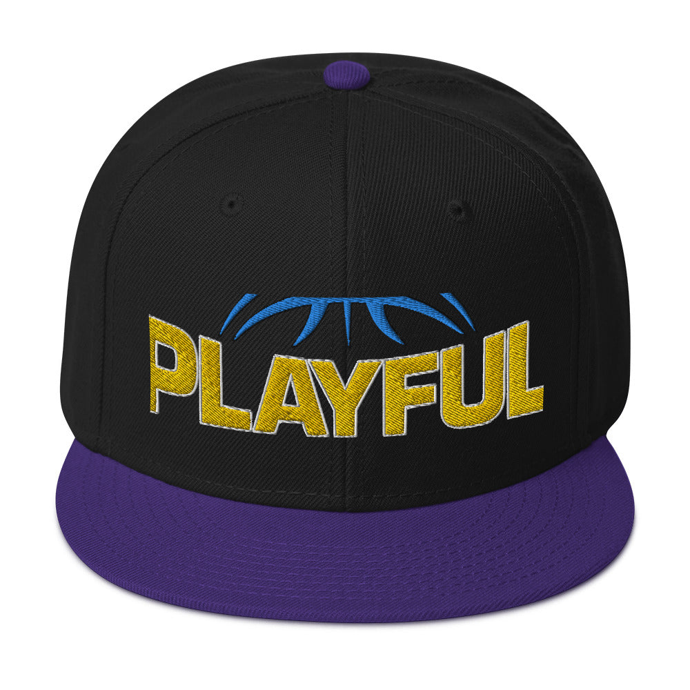 Playful Sky Snapback Hat