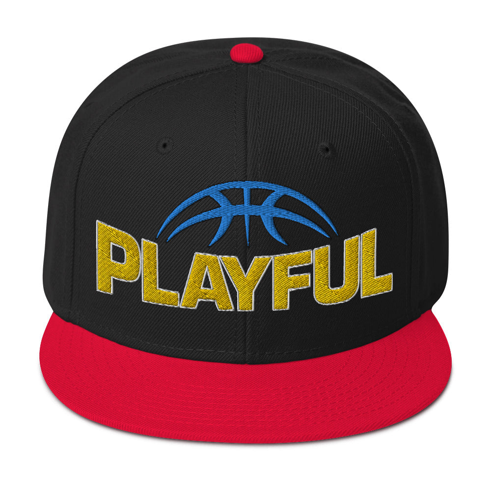 Playful Sky Snapback Hat