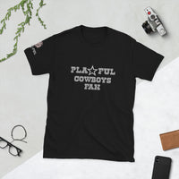 Playful Cowboys Fan Short-Sleeve (Unisex) T-Shirt