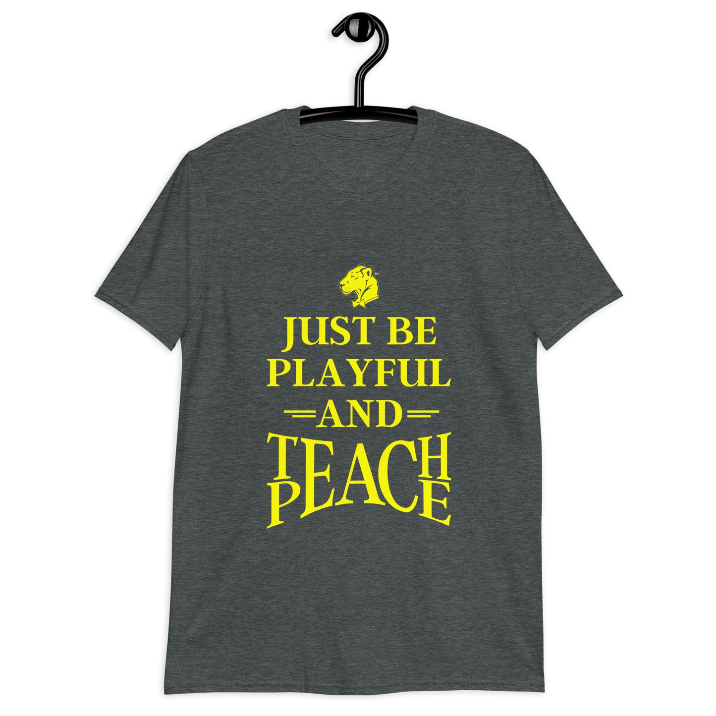Playful Teach Peace - Yellow (Unisex) T-Shirt