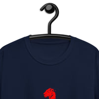 Playful Teach Peace - Red (Unisex) T-Shirt