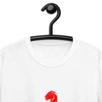 Playful Teach Peace - Red (Unisex) T-Shirt