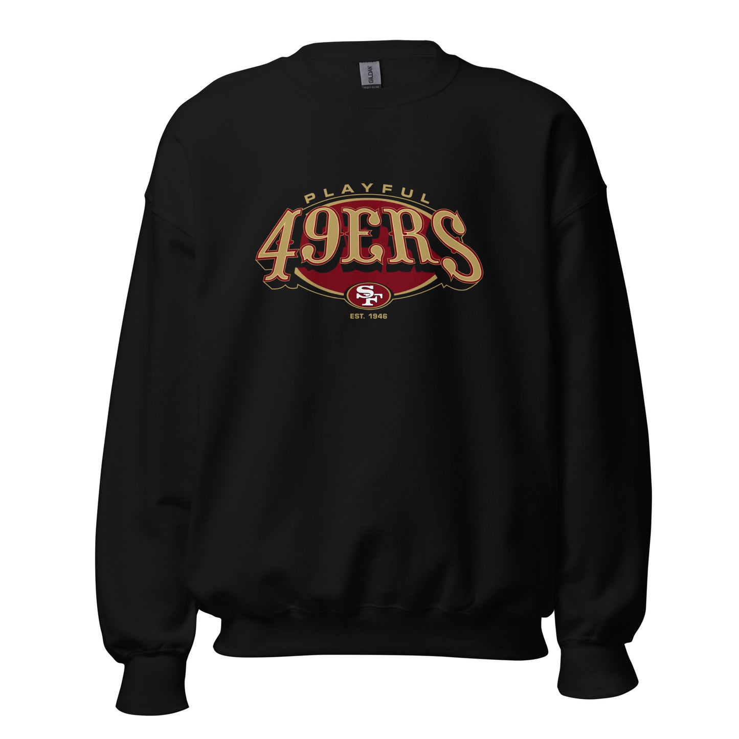 Playful 49ers (Unisex) Sweatshirt