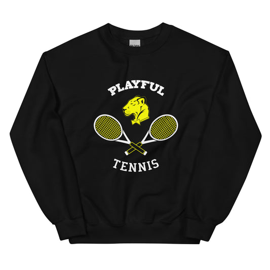 Playful Tennis (Unisex) Sweatshirt