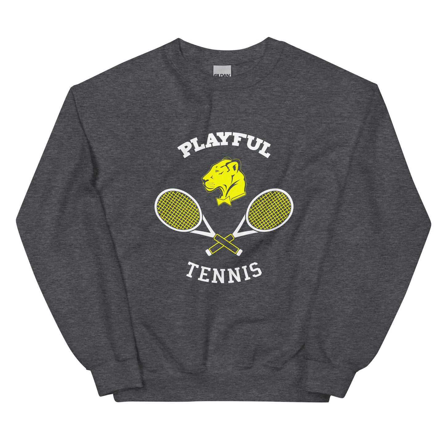 Playful Tennis (Unisex) Sweatshirt