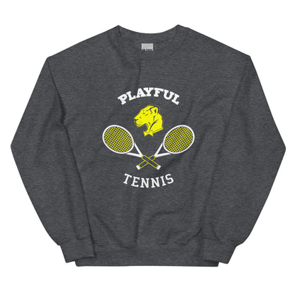 Playful Tennis (Unisex) Sweatshirt