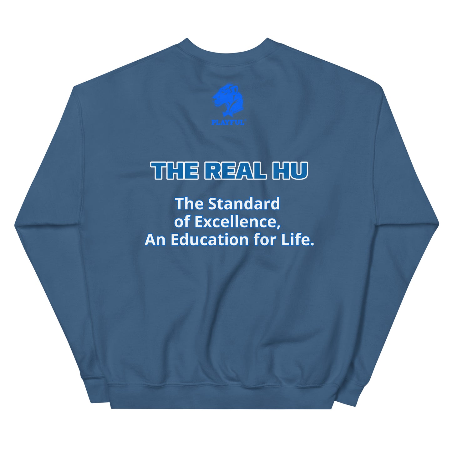 Playful Hampton University (Unisex) Sweatshirt