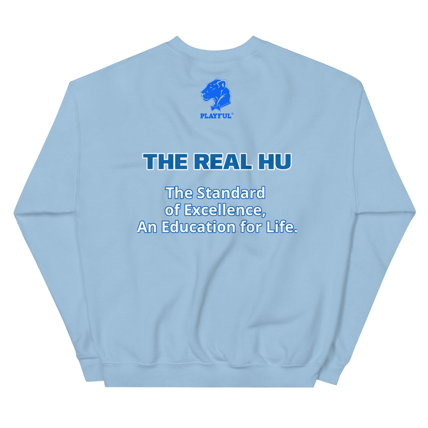 Playful Hampton University (Unisex) Sweatshirt