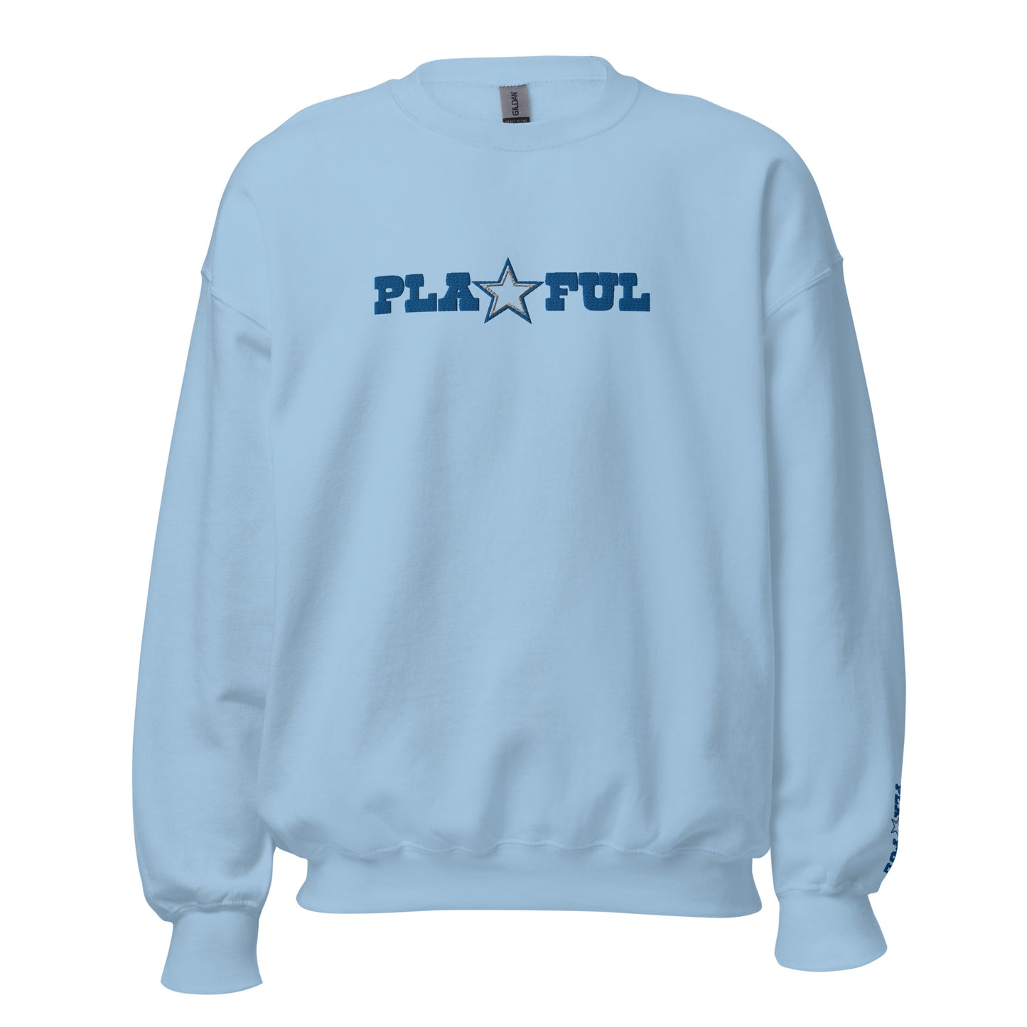 Playful Cowboys Embroidered (Unisex) Sweatshirt