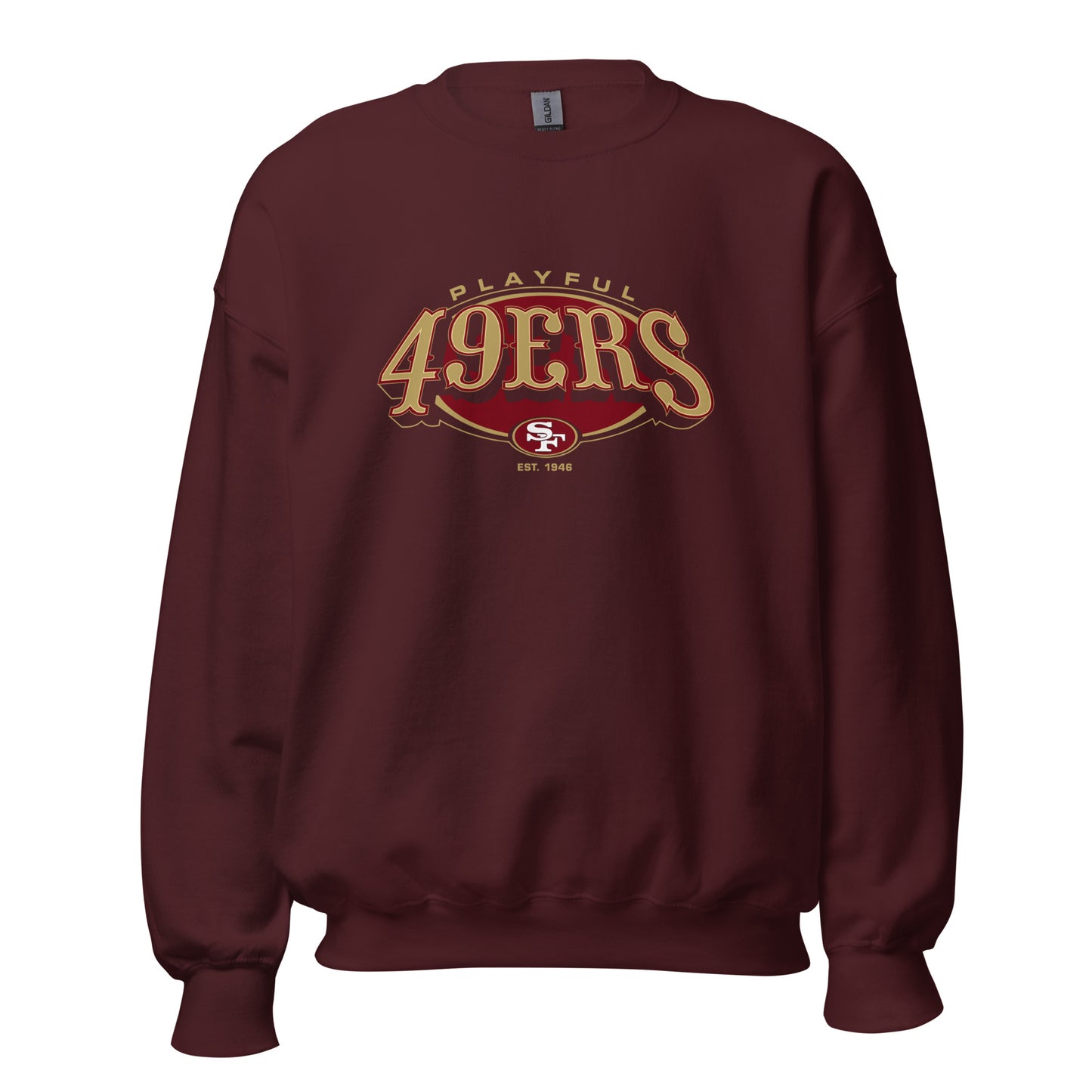 Playful 49ers (Unisex) Sweatshirt