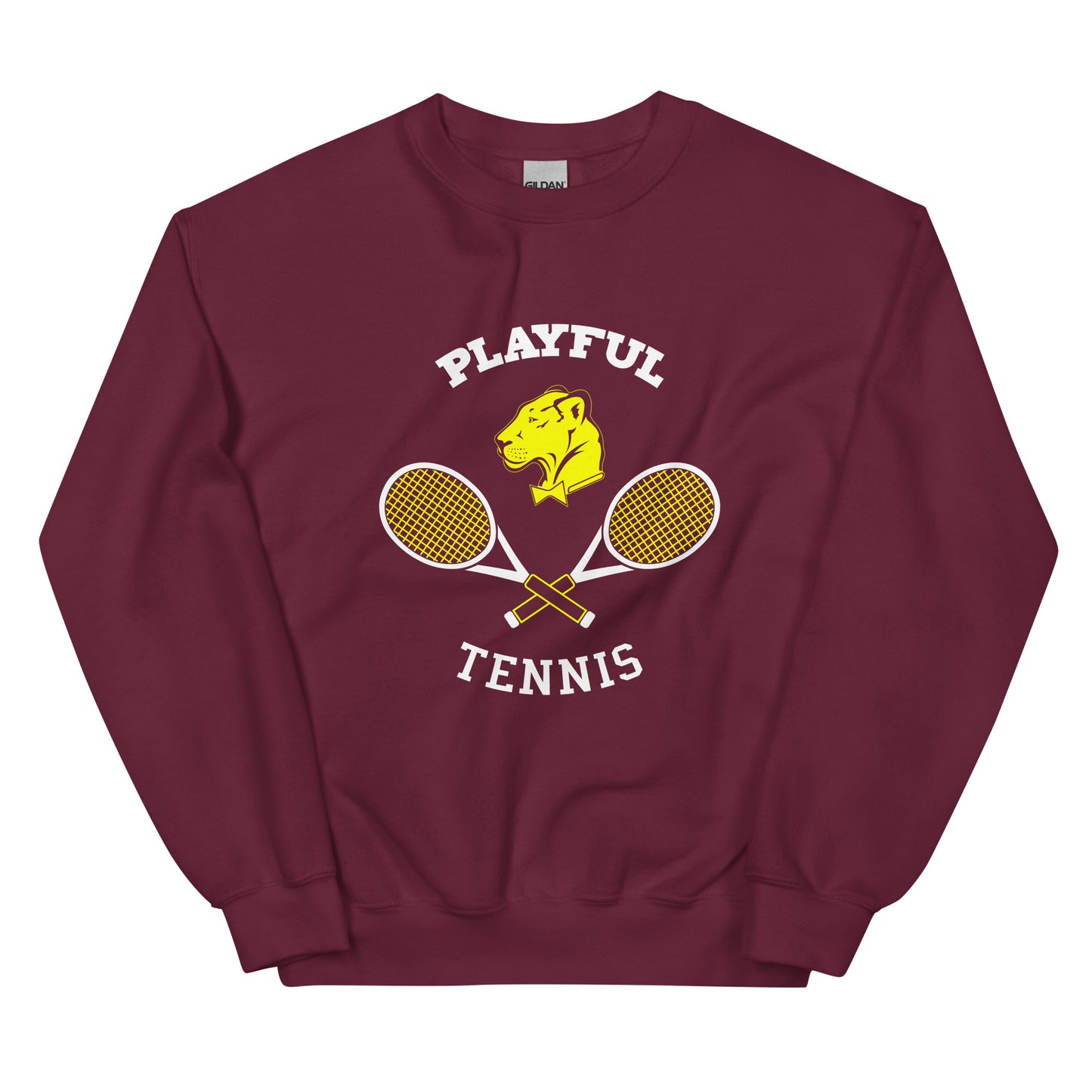 Playful Tennis (Unisex) Sweatshirt