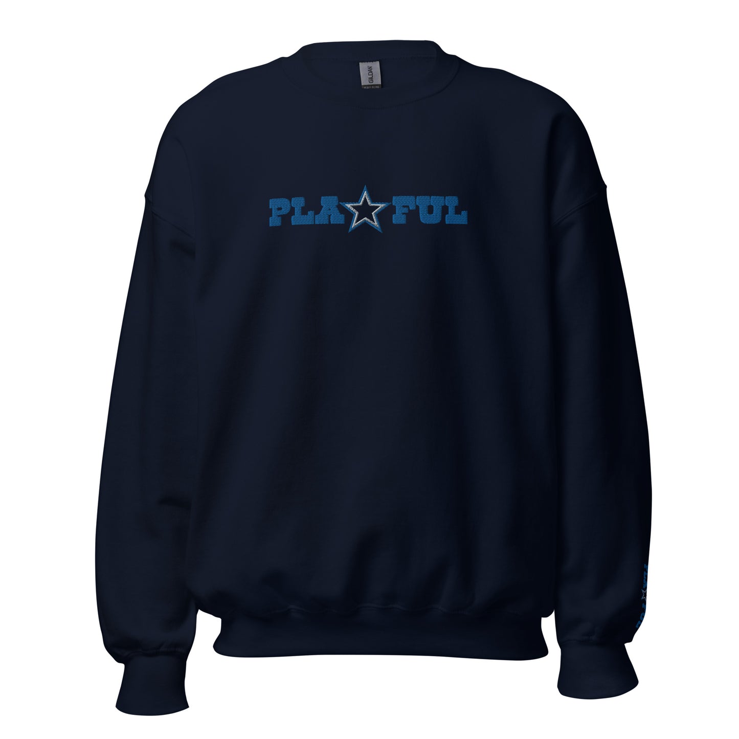 Playful Cowboys Embroidered (Unisex) Sweatshirt