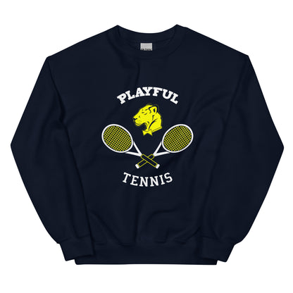Playful Tennis (Unisex) Sweatshirt