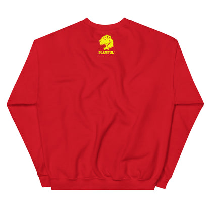 Playful Tennis (Unisex) Sweatshirt