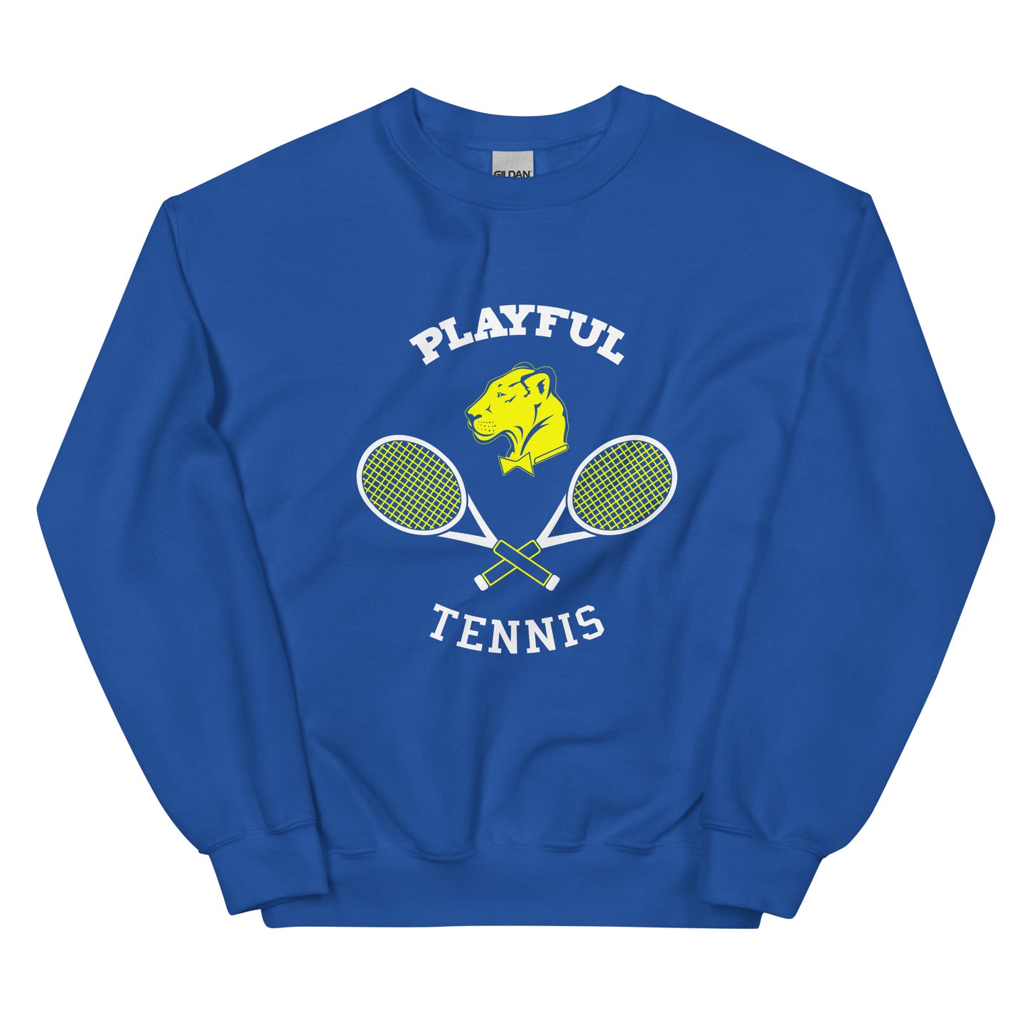 Playful Tennis (Unisex) Sweatshirt