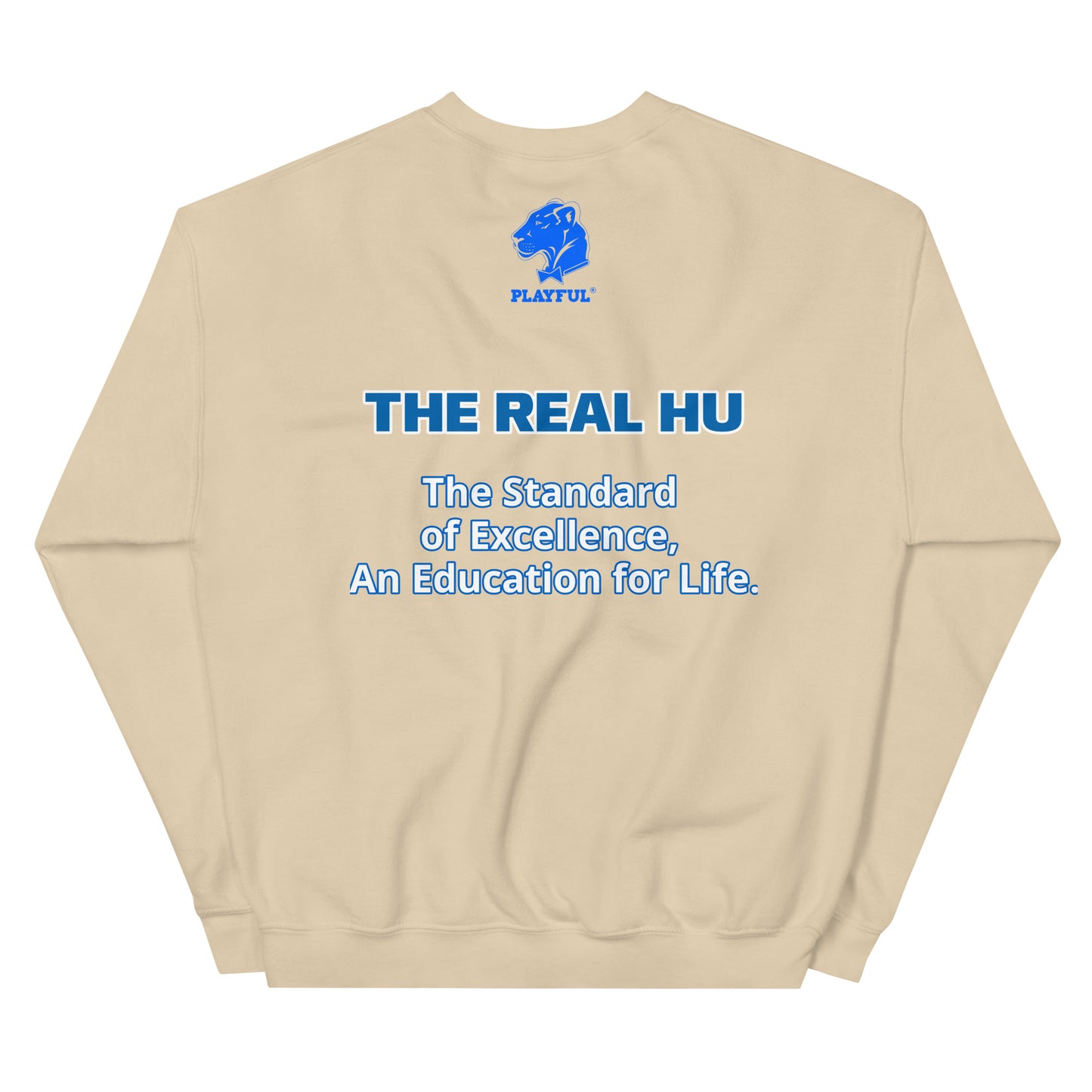 Playful Hampton University (Unisex) Sweatshirt