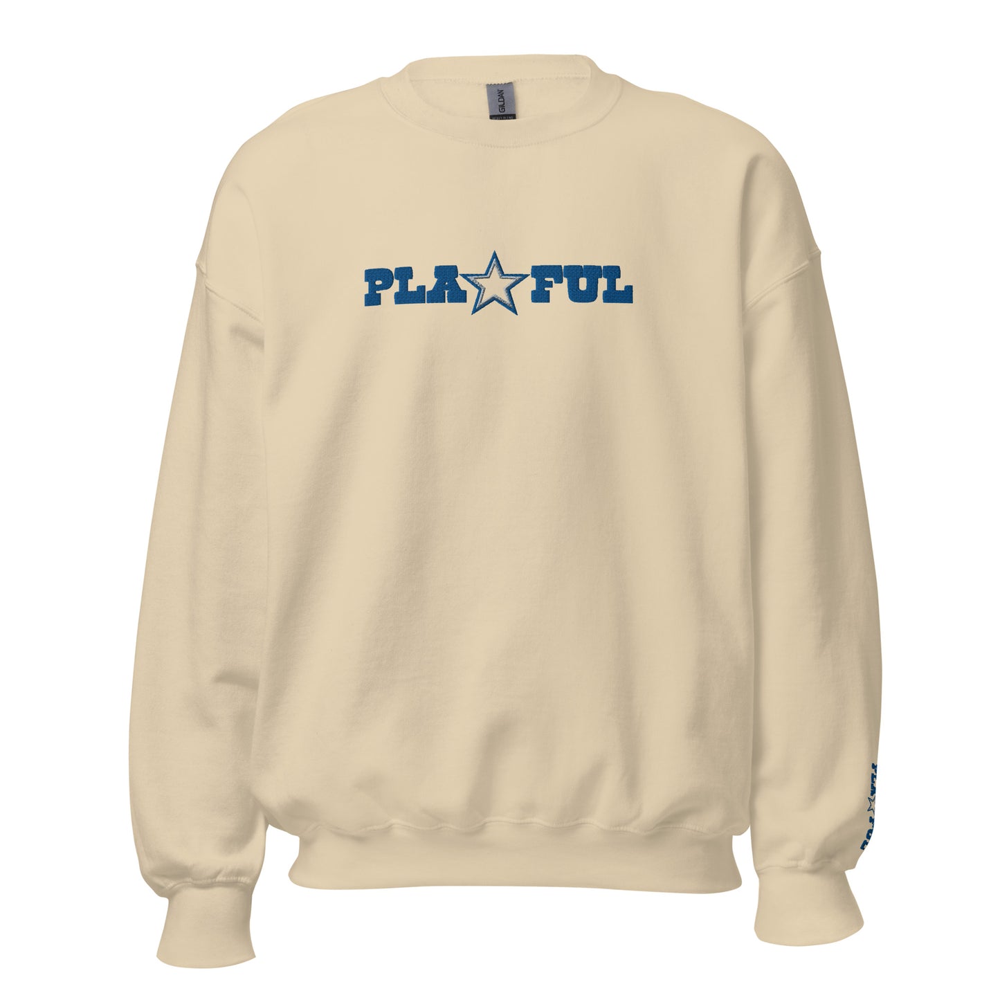 Playful Cowboys Embroidered (Unisex) Sweatshirt