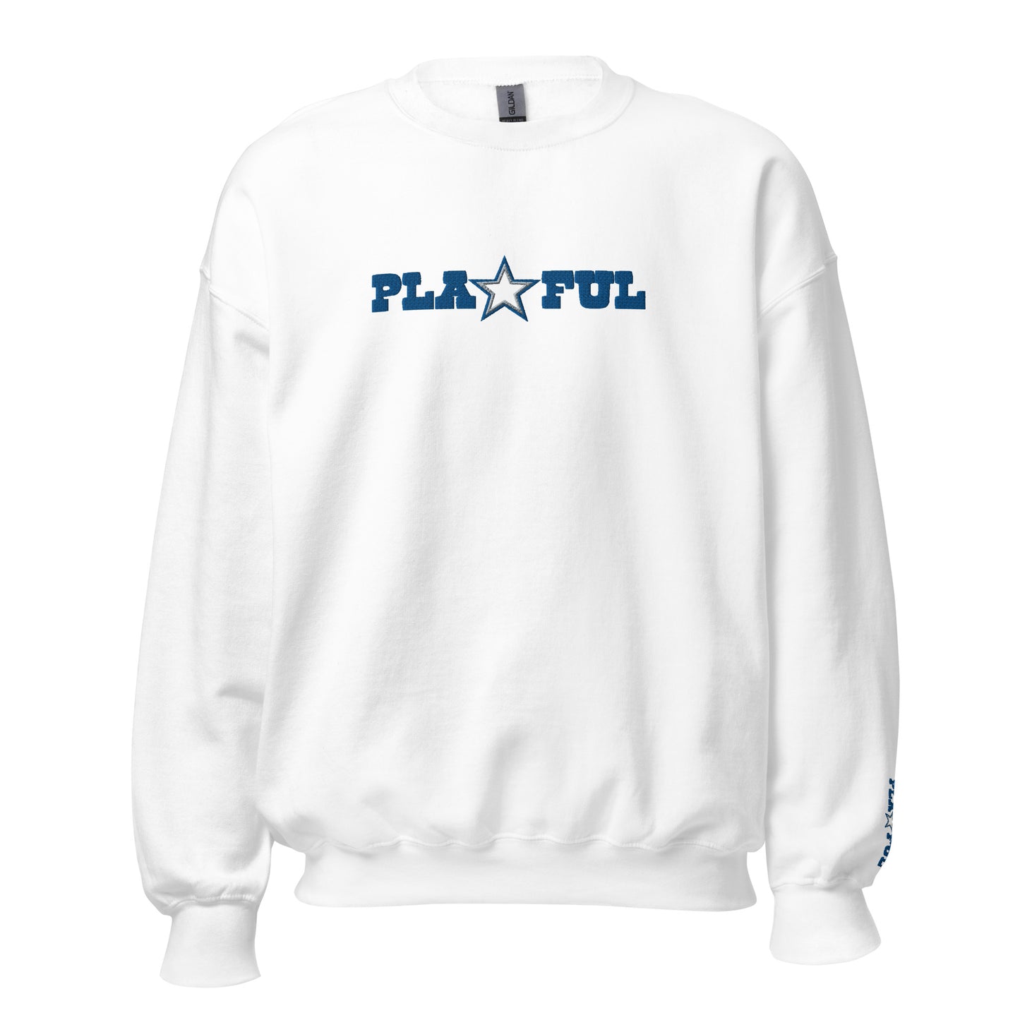Playful Cowboys Embroidered (Unisex) Sweatshirt