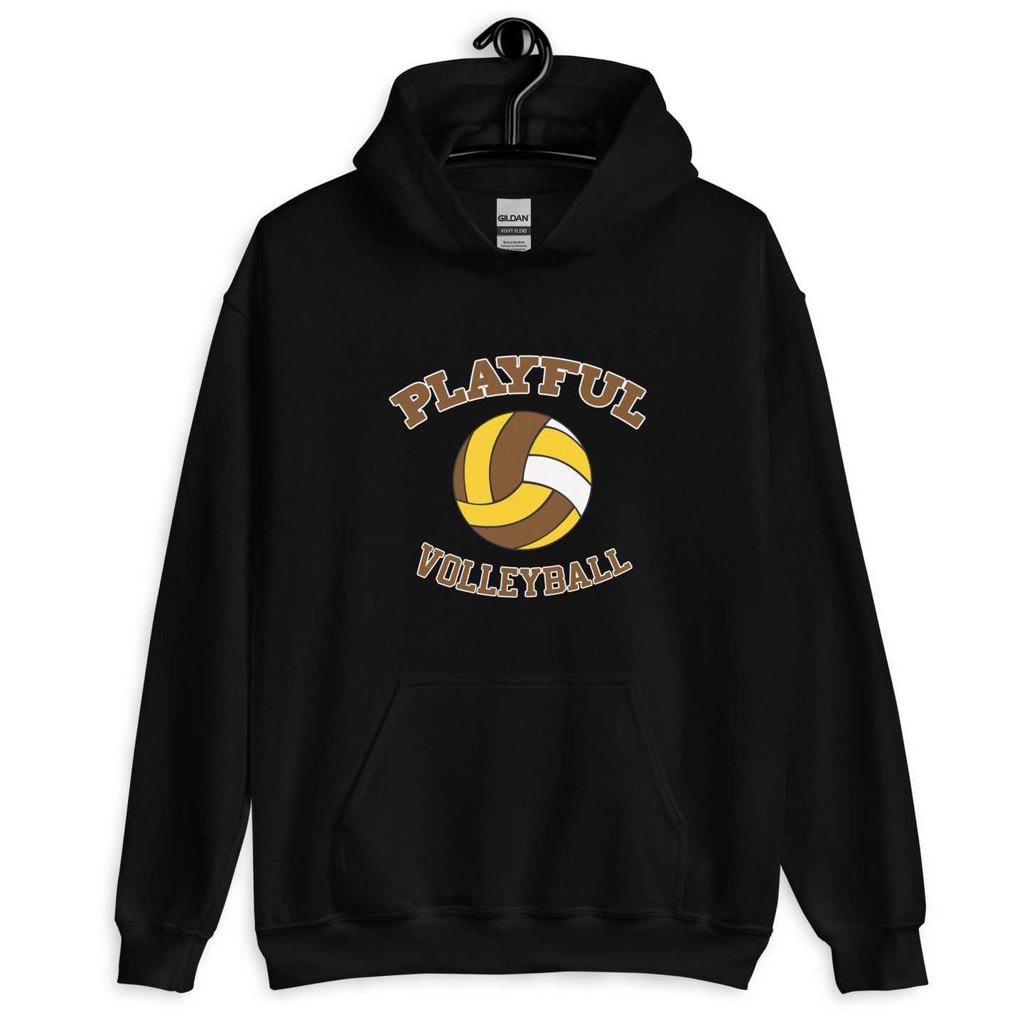 Playful Volleyball (Unisex) Hoodie