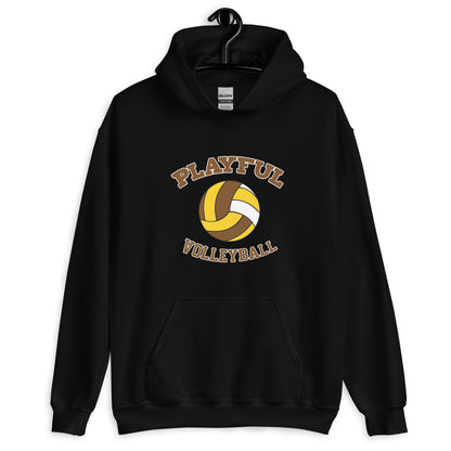 Playful Volleyball (Unisex) Hoodie