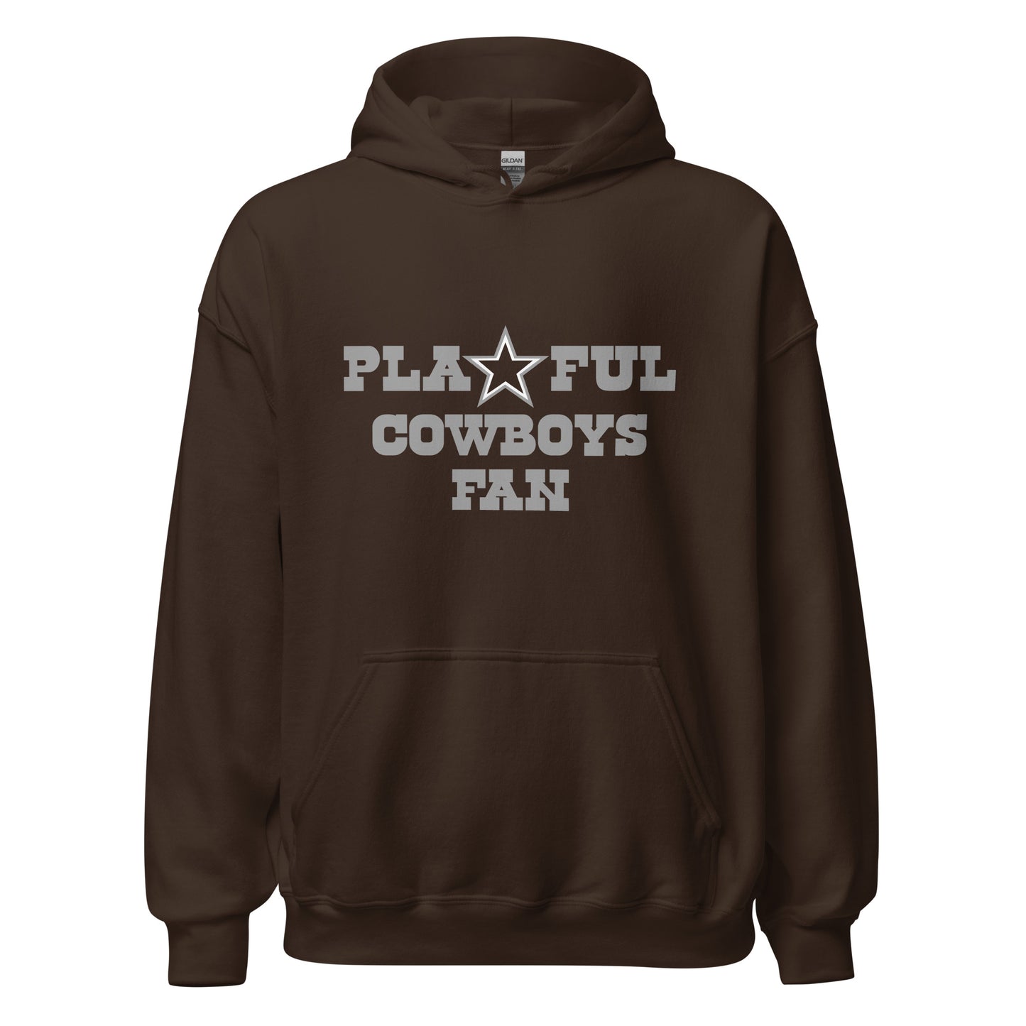 Playful Cowboys Fan (Unisex) Hoodie