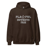 Playful Cowboys Fan (Unisex) Hoodie