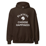 Playful "Choose Happiness" Unisex Hoodie