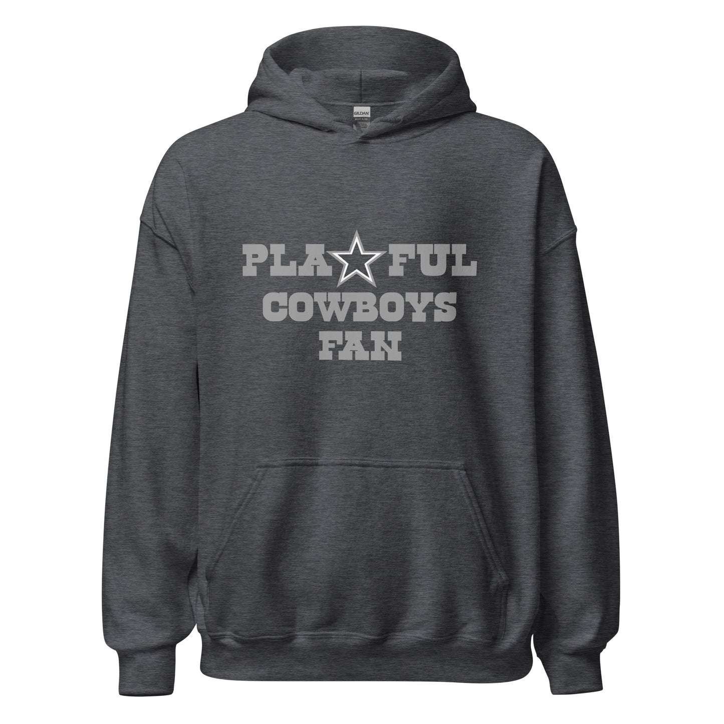 Playful Cowboys Fan (Unisex) Hoodie