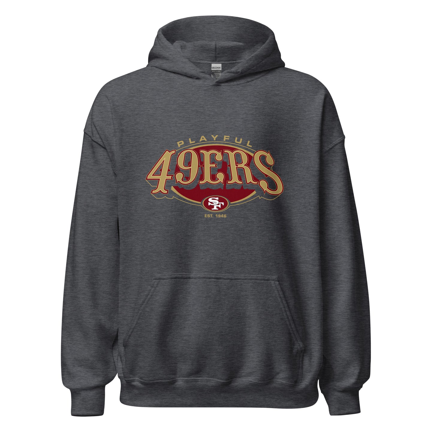 Playful 49ers (Unisex) Hoodie