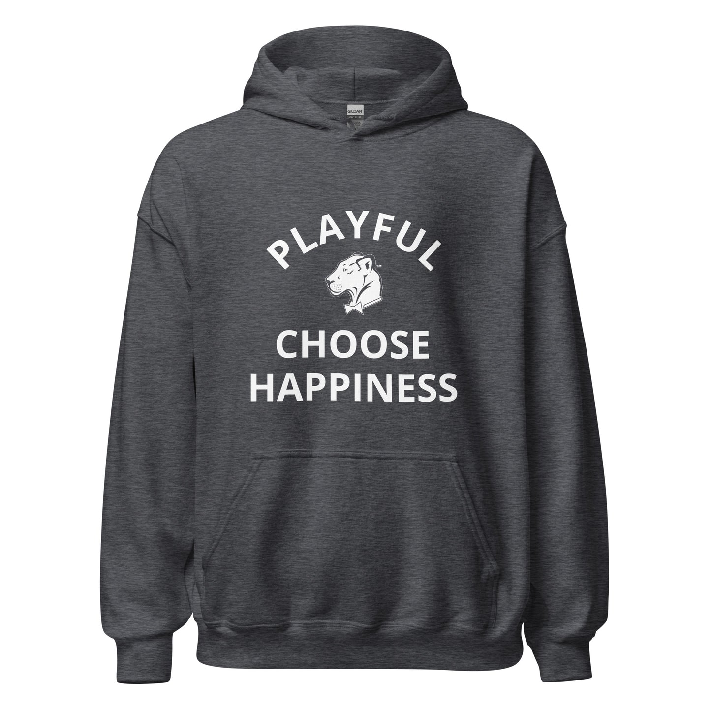 Playful "Choose Happiness" Unisex Hoodie