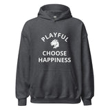 Playful "Choose Happiness" Unisex Hoodie