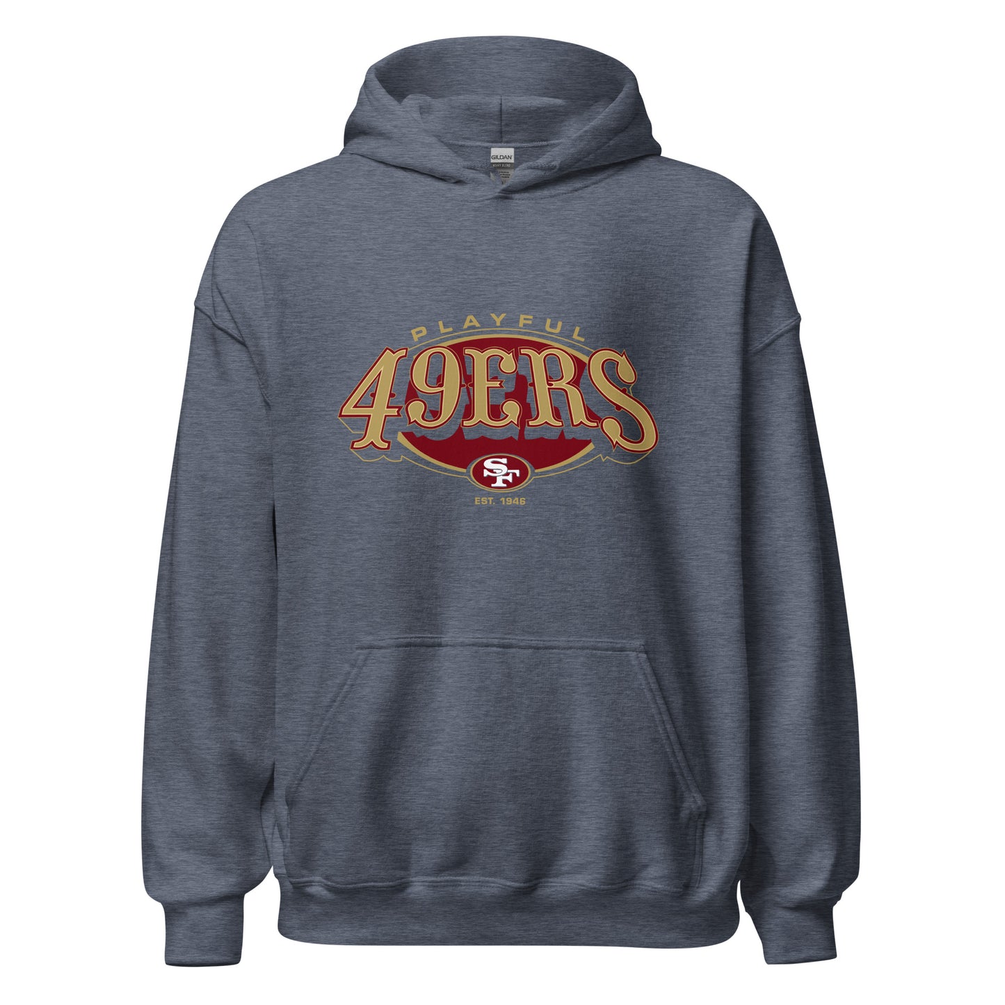 Playful 49ers (Unisex) Hoodie