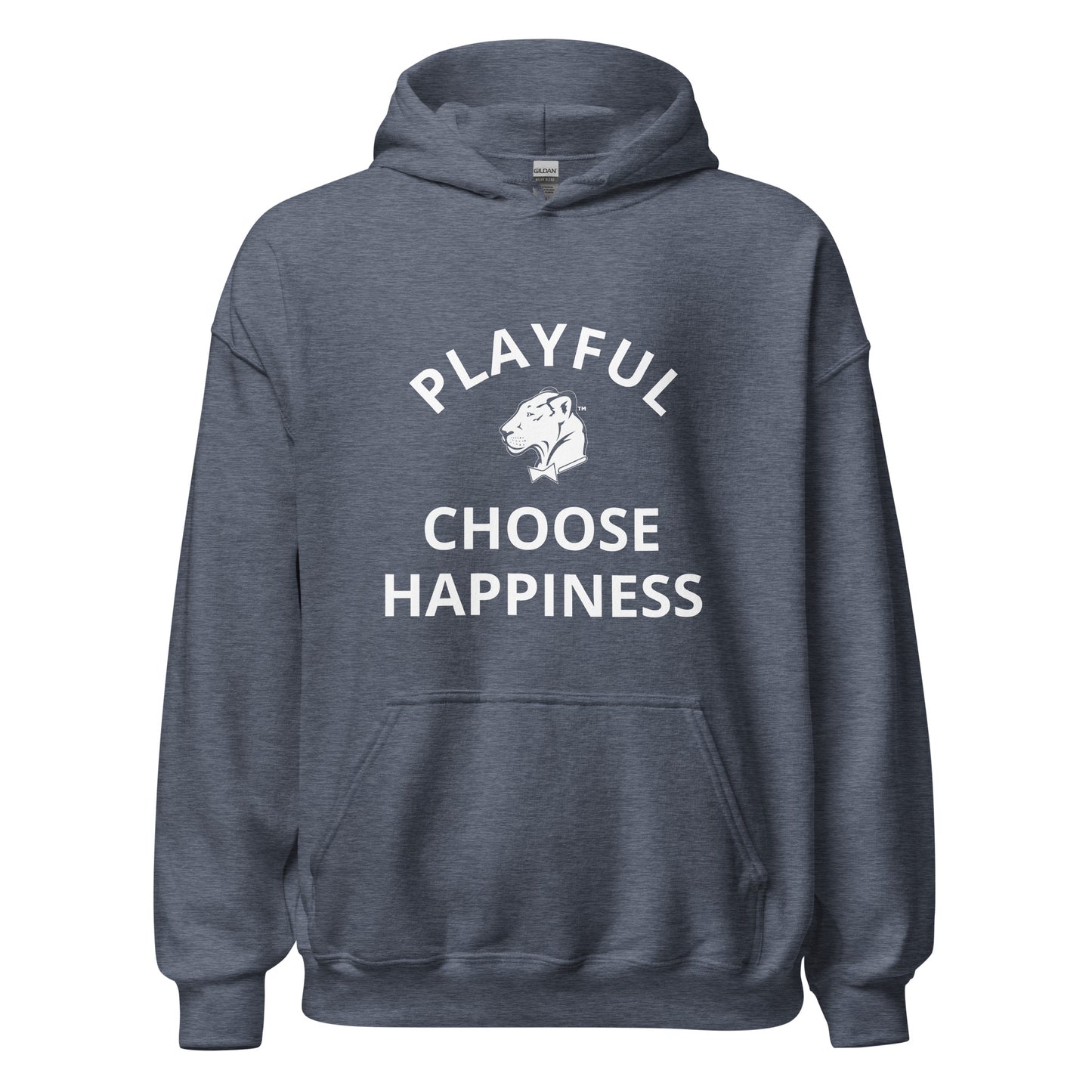 Playful "Choose Happiness" Unisex Hoodie