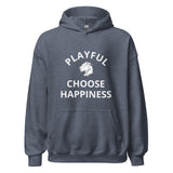 Playful "Choose Happiness" Unisex Hoodie