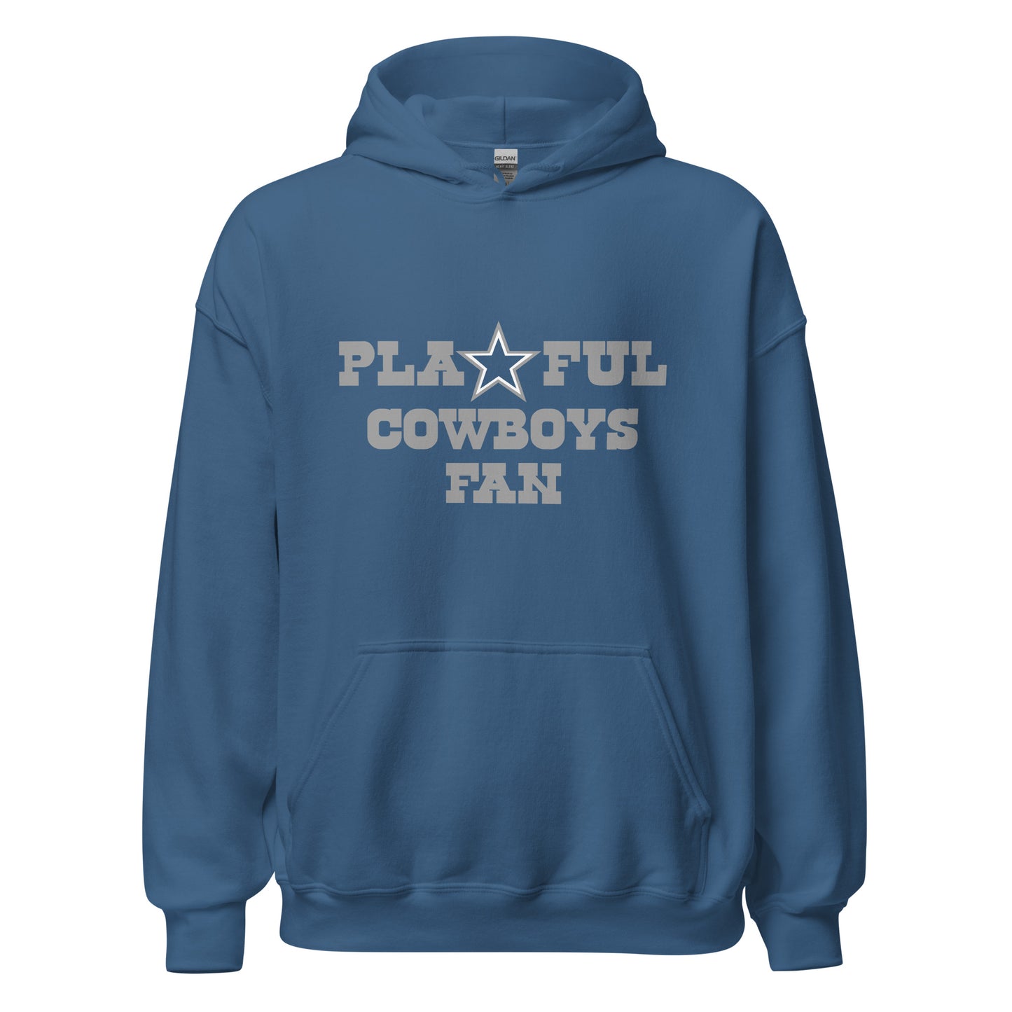 Playful Cowboys Fan (Unisex) Hoodie